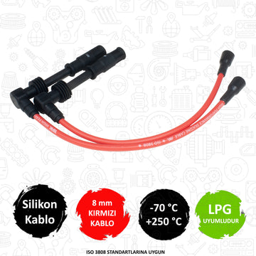 Audi: A4, A6 1.8 - VW: Passat 1.8 (ADR, APT, ARG Engine) Performance Spark Plug Cable